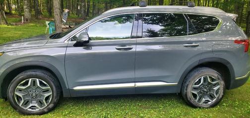 Gray 2023 Hyundai SANTA FE Limited