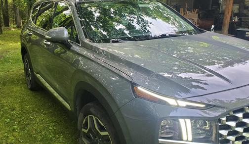 Gray 2023 Hyundai SANTA FE Limited