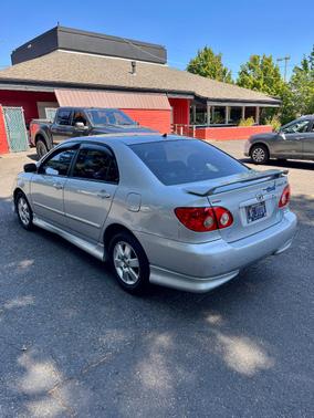 Silver 2005 Toyota Corolla S