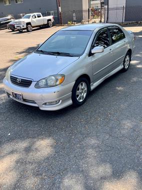 Silver 2005 Toyota Corolla S
