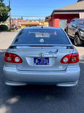 Silver 2005 Toyota Corolla S