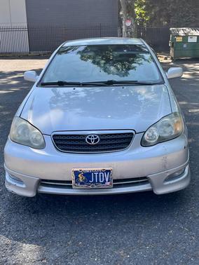 Silver 2005 Toyota Corolla S