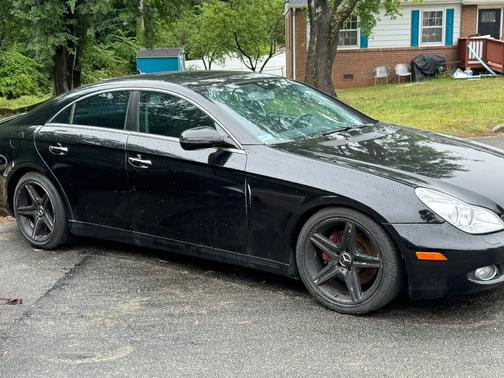 Black 2009 Mercedes-Benz CLS-Class CLS 550