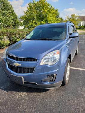 Blue 2011 Chevrolet Equinox LT