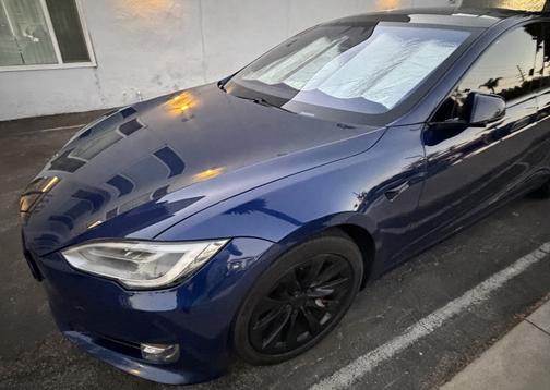 Blue 2018 Tesla Model S 100D