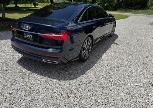 Blue 2019 Audi A6 55 Prestige
