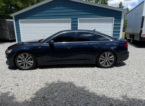 Blue 2019 Audi A6 55 Prestige