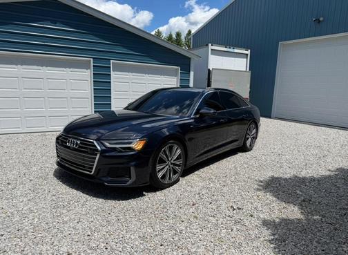 Blue 2019 Audi A6 55 Prestige
