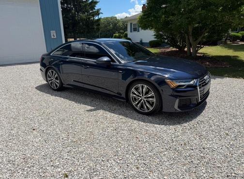 Blue 2019 Audi A6 55 Prestige