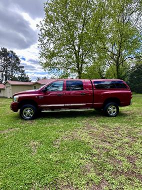 Red 2008 Dodge Ram 2500 Laramie Mega Cab