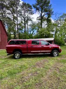Red 2008 Dodge Ram 2500 Laramie Mega Cab