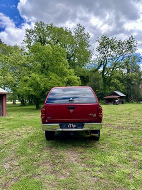 Red 2008 Dodge Ram 2500 Laramie Mega Cab