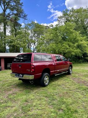 Red 2008 Dodge Ram 2500 Laramie Mega Cab