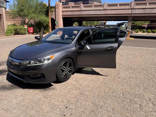 Gray 2017 Honda Accord Sport