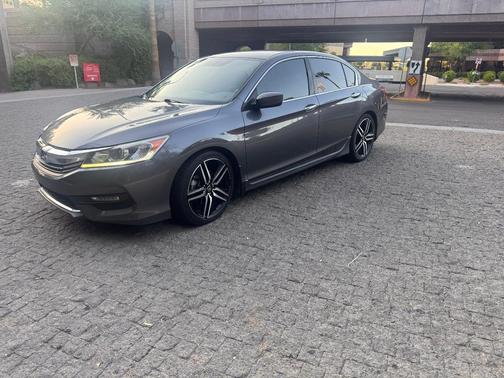 Gray 2017 Honda Accord Sport