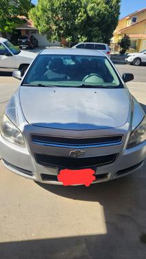 Silver 2012 Chevrolet Malibu LS
