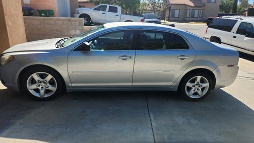 Silver 2012 Chevrolet Malibu LS