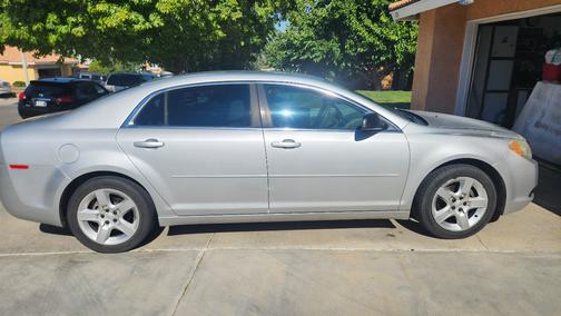 Silver 2012 Chevrolet Malibu LS