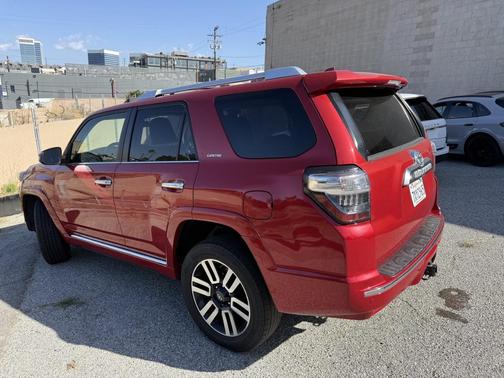Red 2016 Toyota 4Runner Limited