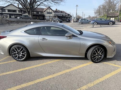 Silver 2015 Lexus RC 350 Base
