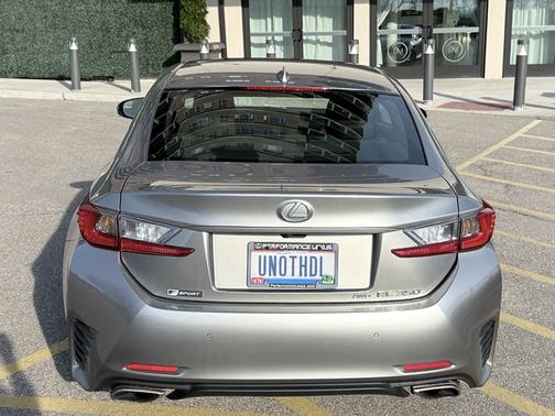 Silver 2015 Lexus RC 350 Base