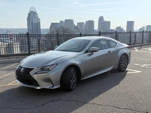 Silver 2015 Lexus RC 350 Base