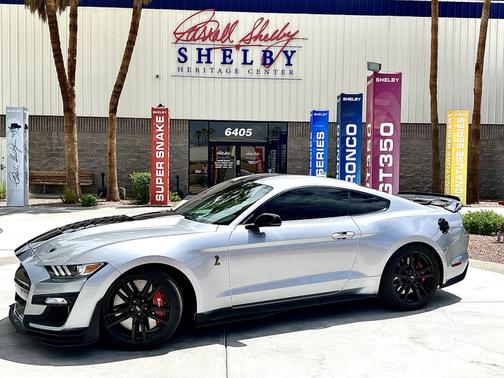 Silver 2020 Ford Shelby GT500 Base
