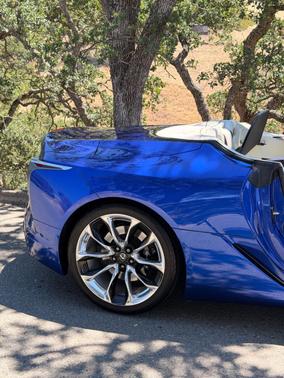 Blue 2021 Lexus LC 500 Base