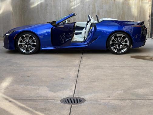 Blue 2021 Lexus LC 500 Base