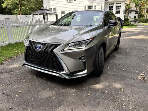 Silver 2017 Lexus RX 450h F Sport
