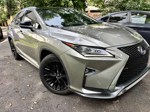 Silver 2017 Lexus RX 450h F Sport