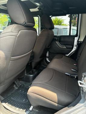 Gray 2013 Jeep Wrangler Unlimited Sport