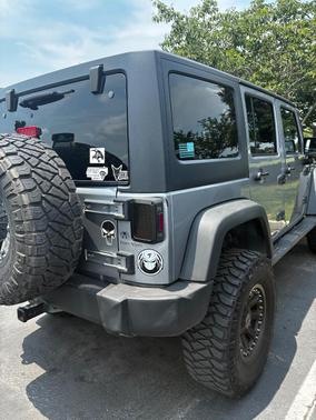 Gray 2013 Jeep Wrangler Unlimited Sport