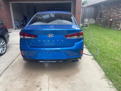 Blue 2019 Hyundai SONATA SE