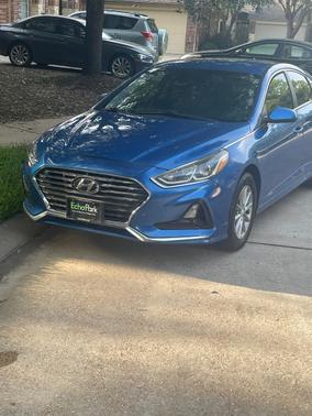Blue 2019 Hyundai SONATA SE