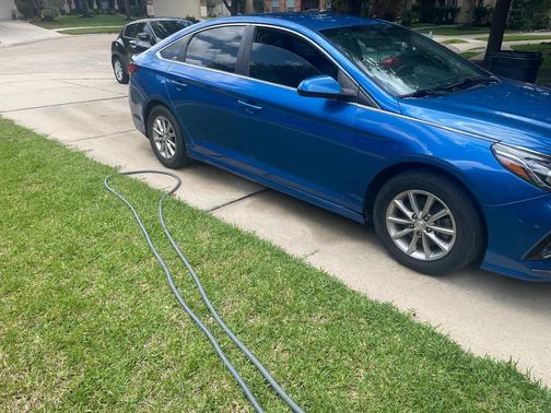 Blue 2019 Hyundai SONATA SE