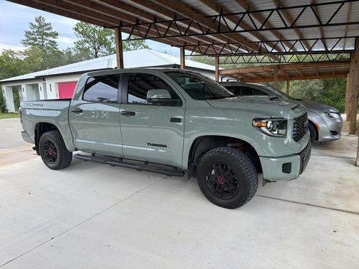 Green 2021 Toyota Tundra TRD Pro