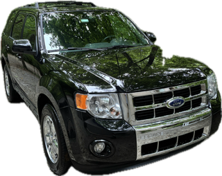 Black 2012 Ford Escape Limited