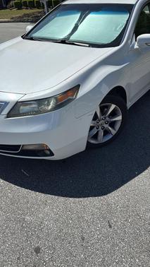 White 2013 Acura TL 3.5