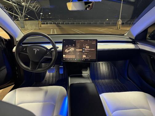 Gray 2022 Tesla Model 3 Performance