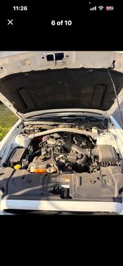 White 2014 Ford Mustang V6