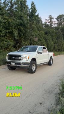 White 2025 Ford F-150 Lariat
