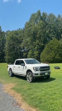 White 2025 Ford F-150 Lariat
