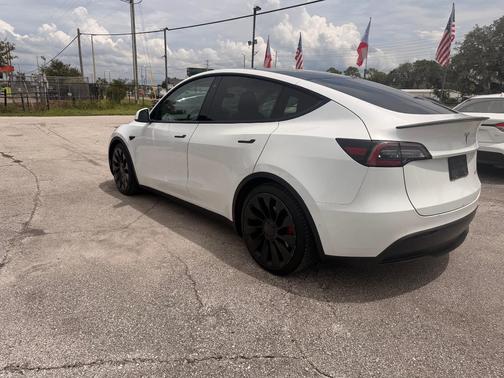 White 2020 Tesla Model Y Performance