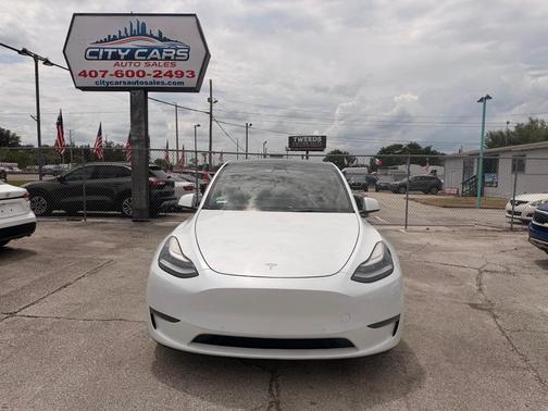 White 2020 Tesla Model Y Performance
