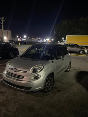 Silver 2014 FIAT 500L Lounge