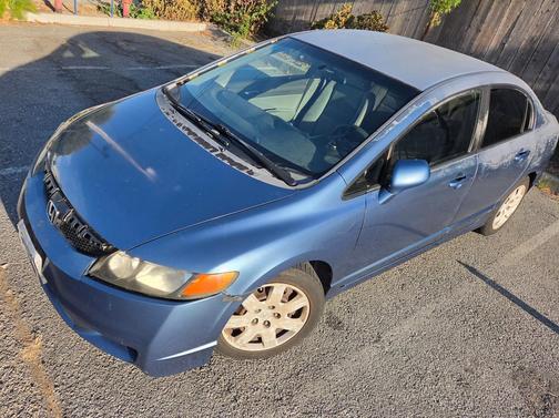 Blue 2009 Honda Civic LX