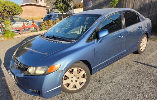 Blue 2009 Honda Civic LX