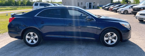 Blue 2013 Chevrolet Malibu 2LT