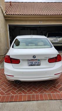 White 2014 BMW 328 i